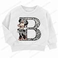 thumbnail image 1 of Children Hoodie Disney Minnie Letter A B C D Kid Casual Clothes O-neck Pullover Little Baby Kawaii Cartoons Boy Girl Sweatshirts90 Gao Jinjia LED, 1 of 2