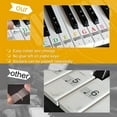 thumbnail image 5 of TRIANU Piano Stickers Keyboard Key Note Removable Piano Keyboard Note Labels - Piano Keyboard Note Stickers for Kids Beginners, Colorful, 5 of 7