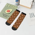 thumbnail image 7 of Pofeuu Autumn Thanksgiving Print 30cm Socks, Adult Running Hiking Socks for Youth and Adult, 7 of 7