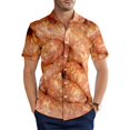 thumbnail image 2 of Camisa hawaiana informal con estampado 3D de helado para hombre, camisa de manga corta, divertida, de verano, transpirable, 2 of 5