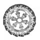 thumbnail image 2 of Rueda Mecanum De 6 Pulgadas, Rueda Derecha De Metal Con 16 Uds. De Rodillos De Goma TPU, Piezas De Robots Industriales, 2 of 7