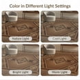 thumbnail image 7 of ODIKA 6'x9' Washable Area Rug Easy Care, Non-Shedding, Central Emblem Throw With Distressed Motifs And Geometric Accents for Queen Size Bedroom Under Bed Master Suite, 7 of 7