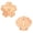 Flowers + Seashells, variant on 2 Pack Thickened Copper Bird Bath Disc, 0.6mm Heavy Duty Plain Copper Support Plate with Three-Point Base, Stable Non-Slip Decorative Tray Mat Universal for Outdoor Bird Bath Bowl Yard Garden Decor