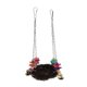 thumbnail image 2 of Columpio de tejida de ratán, jaula para pájaros, casa, mordeduras para mascotas, juguetes para escalar loros Dia.12cm Yuyangstore Nido de pájaro mascota, 2 of 8