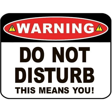 Do Not Disturb Meeting in Session Sign - Walmart.com