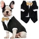 thumbnail image 1 of Ropa formal para perros, camisa, disfraz, traje de boda, fiesta, pajarita, traje para perros pequeños, medianos y grandes (M), 1 of 5