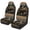 Aztec Black Bear, variant on Binienty Aztec Black Bear Auto Seat Covers Front Seats Stretchy Fabric Car Seat Covers Airbag Safe Patriotic Automotive Accessories for Cars SUV Truck Van