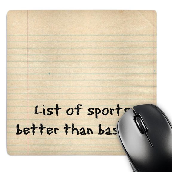 3dRose, List of sports better than baseball, MousePad