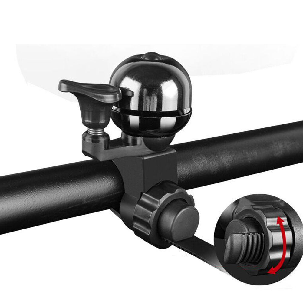 SPRING PARK Retro Mini Bike Bell, Loud Horn Copper Bike Bell Alarm Ring