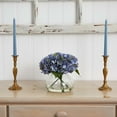 thumbnail image 3 of Nearly Natural Large Blooming Hydrangea Artificial Flowers with Vase, Blue, 3 of 3