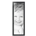 thumbnail image 2 of ArtToFrames 11" x 34" Galleria Noir Picture Frame, 11x34 inch Black MDF Poster Frame (WOM-4083), 4 Pack, 2 of 7