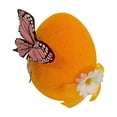thumbnail image 2 of Decoraciones de Pascua, adornos de Pascua, regalos de Pascua, huevos de Pascua flocados, ideales para decorar escaparates, hogares y fiestas. Huevos de espuma., 2 of 6