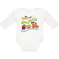 thumbnail image 3 of Inktastic Happy Halloween- train with pumpkins, bats, cat,and ghost Boys or Girls Long Sleeve Baby Bodysuit, 3 of 5