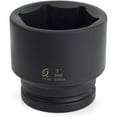 thumbnail image 1 of Sunex 596 Heavy Duty Steel 1 Inch Drive Standard 6 Point Impact Socket 3 Inch, 1 of 5