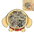 thumbnail image 2 of Morandi-Colored 135-Piece Dog Shaped Wooden Jigsaw Puzzle Unique Animal Shape Perfect for Dogs Lovers Creative Gift Home Decor, 2 of 7