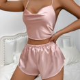 thumbnail image 5 of Summer Pajamas Feminine Temptation Backless Suspender Skirt Shorts Two-piece Set, 5 of 8