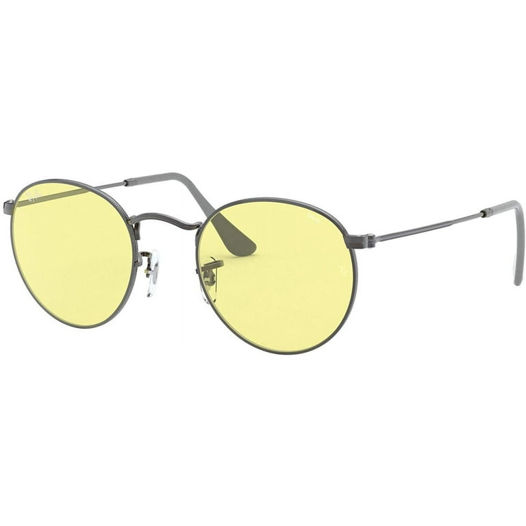 Ray-Ban Rb3447 Evolve Metal Round Sunglasses - Walmart.com
