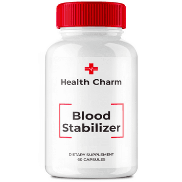 Health Charm Blood Formula Support Capsules, HealthCharm Supplement Pills - Maximum Strength, All Natural Premium Formula, Healthy Circulation & Stable Levels, Health Charm Reviews (1 Pack)