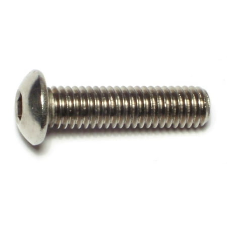 

3/8 -16 x 1-1/2 18-8 Stainless Button Socket Cap Screws SCSBSS-225 (6 pcs.)