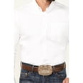 thumbnail image 3 of Cody James Men's Basic Twill Long Sleeve Button-Down Performance Western Shirt - CJFA23W17-WHT Medium, 3 of 4