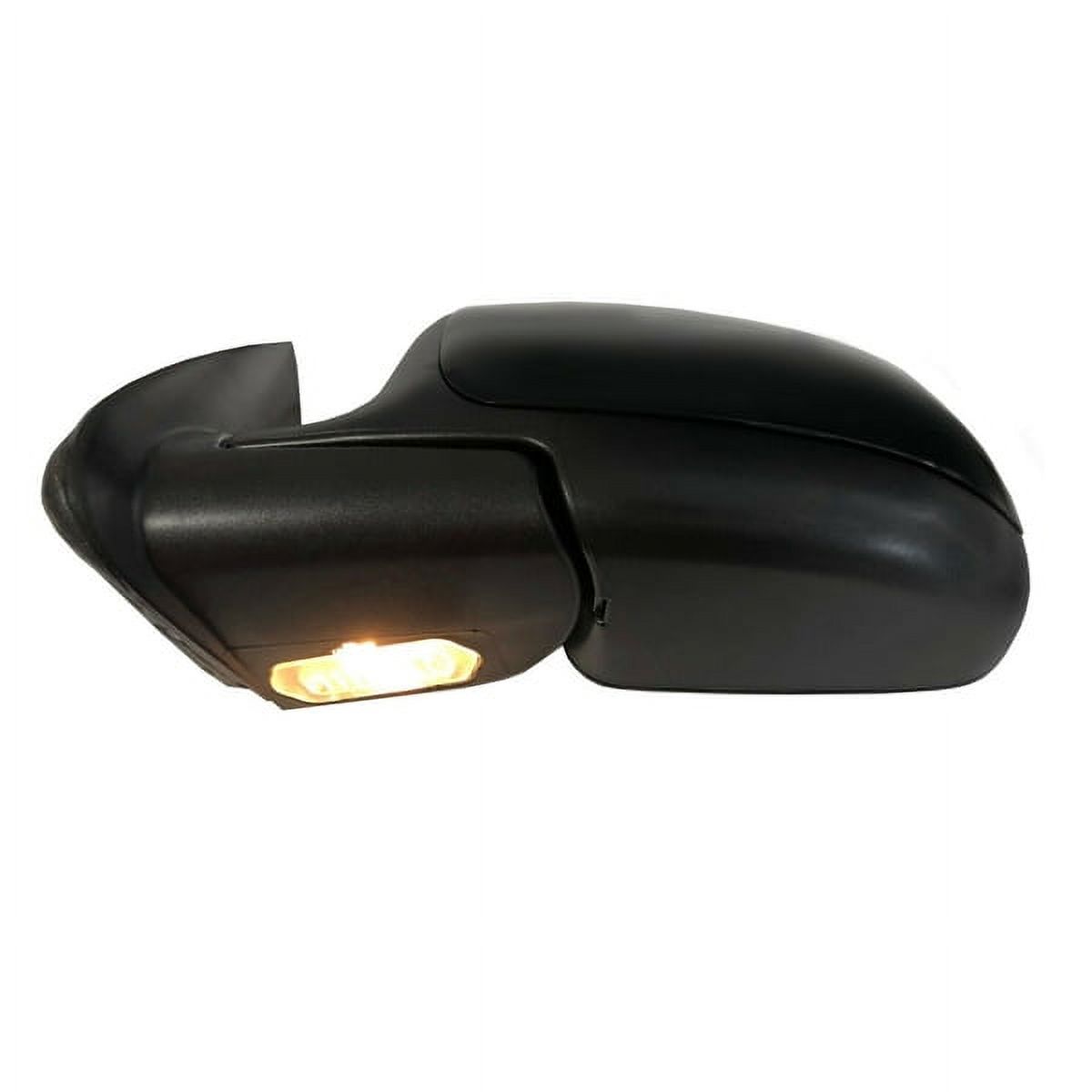 For Silverado Truck Mirror Power Heated w/Signal Puddle Lamp Dimmer Driver Side
