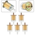 thumbnail image 2 of Bgsha 3/8\" Universal Fuel Filters Industrial Tractors Cars Trucks Motorcycles 5 PCS, 2 of 8