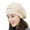 Beige, variant on Yigetop Warm Hats for Women Fashion Womens Flower Knit Crochet Beanie Hat Winter Warm Cap Beret Knit Hats for Women Beige One Size