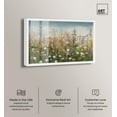 thumbnail image 2 of Glimmering Glade Garden I Shadowbox Print Landscape Wall Art by Art Remedy, White Frame, 36 x 24, 2 of 7