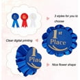 thumbnail image 5 of SUNNYCLUE 12 Pcs 3 Colors Award Ribbon Satin Participation Ribbon Honorable Ribbon Badge Award Ribbon Rosette Set for Classroom Prize Science Fair Talent Show Spelling Bee, 5 of 7