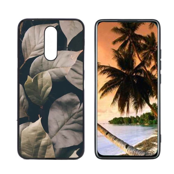 Big-Leaves-26 Phone Case, Degined for LG Solo LTE Case Men Women, Flexible Silicone Shockproof Case for LG Solo LTE
