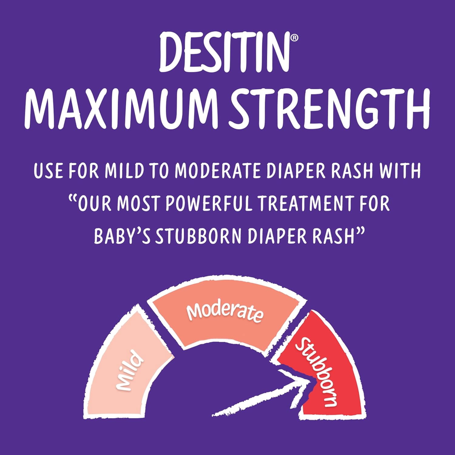 Desitin Maximum Strength Diaper Rash Paste 4 oz (Pack of 4)
