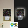 thumbnail image 2 of Yayeee LED Night Light for The Home Plug in With Light Sensors 2 Pack, Black Neon Lightning, 2 of 6