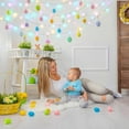 thumbnail image 7 of 33ft 100 LED Easter Lights for Indoor Outdoor Use, 8 Modes Connectable Easter String Lights Plug-in, Clear Wire Colorful Christmas String Lights Outdoor Waterproof, 7 of 7