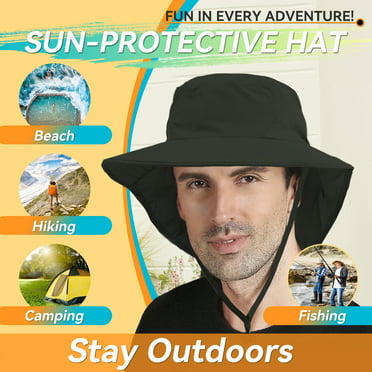 MIER Sun Hats for Women Packable Sun Hat Wide Brim UV Protection Beach ...
