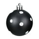 thumbnail image 2 of 24 bolas navideñas | Bolas colgantes de plástico a rayas para decorar el árbol de Navidad | 6 diseños surtidos | 6 cm de diámetro para decoración navideña, 2 of 5