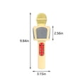 thumbnail image 3 of Xihbxyly Ofertas Relámpago de Liquidación de Hoy Nuevo Micrófono de Karaoke E Integración de Audio, Inalámbrico, Bluetooth, Altavoz Universal para Ktv Móvil En Vivo con Efecto Genial Mini, 3 of 7
