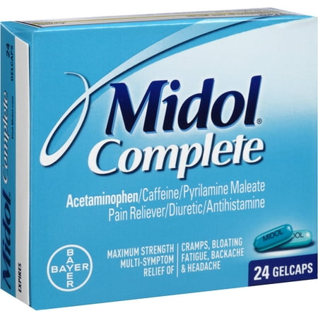 Midol complet de secours Multi-Symptom, 16 count