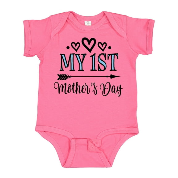 Inktastic My 1st Mothers Day Girls Baby Bodysuit