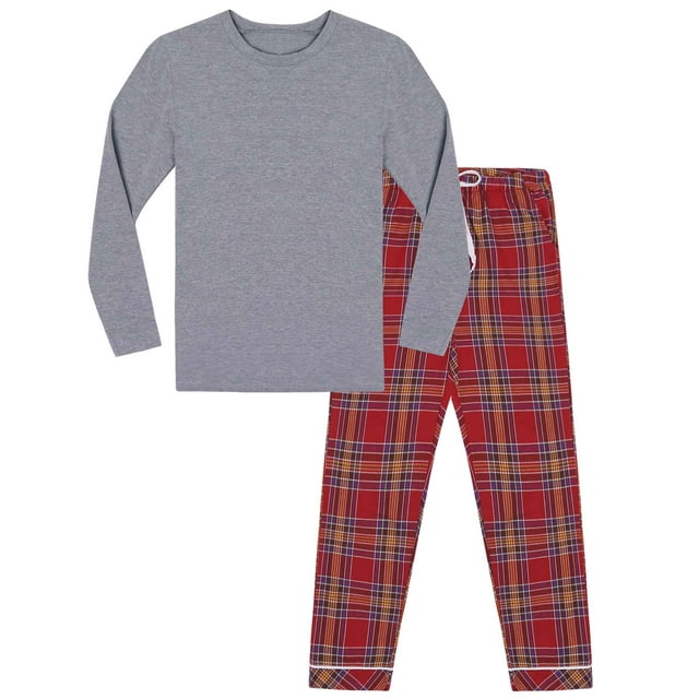 Uniexcosm Boys Pajamas Sets Long Sleeve Pj for Boy, 2Piece Sleepwear, Size 616
