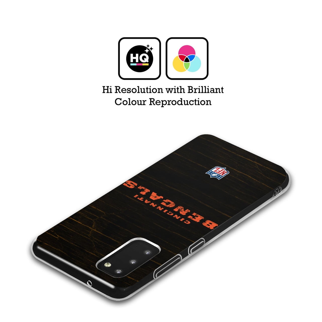 Head Case Designs NFL Cincinnati Bengals Logo Distressed Look Soft Gel Case for Samsung Galaxy S25+