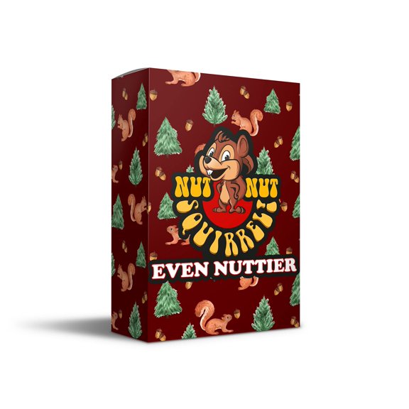 nut nut Squirrel! Even Nuttier - Exciting Risk and Reward Card Game for Kids and Families Ages 4 