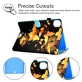 thumbnail image 4 of iPad Pro 11" 2020 Case, Allytech PU Leather Corner Protection Auto Sleep Wake Cards Slots Folio Shockproof Multi Angle Viewing Stand Case Cover for Apple iPad Pro 11 2nd Generation, Butterfly, 4 of 8