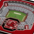 thumbnail image 2 of Red South Carolina Gamecocks 3D StadiumViews Coasters, 2 of 3
