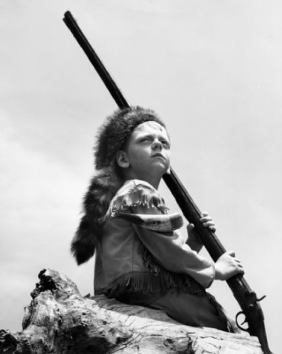 Boy Wearing Raccoon