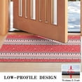 thumbnail image 3 of Red Christmas Striped Pattern Door Rugs,Washable Non Slip Door Mats Indoor,Decorative Door Mats,Entry Mat Indoor for Entrance,Bedroom,Kitchen,Bathroom,17"x30", 3 of 6