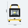 thumbnail image 2 of Rechargeable Projection Lamp 20W IP65 Waterproof Positive White Light Outdoor Emergency Searchlight, 2 of 4