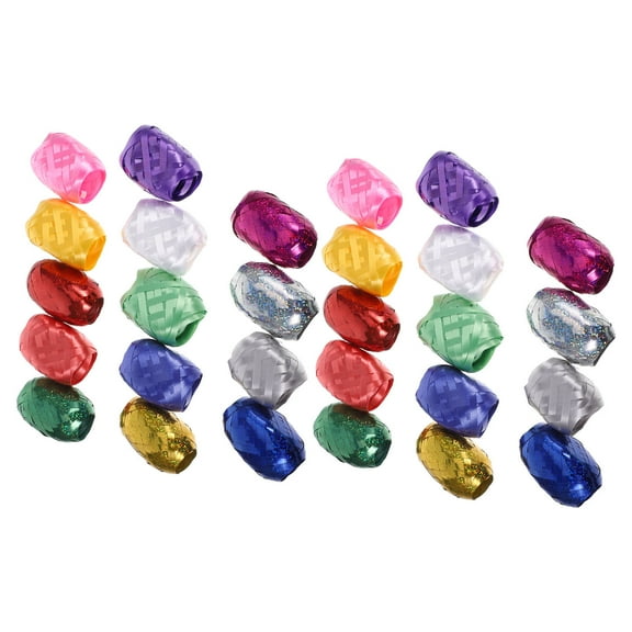 Hemobllo 28Pcs Metallic Curling Ribbon for Crafts Pvc Elegant Design for Event Organizers