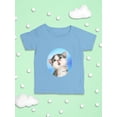 thumbnail image 3 of Focused Cat T-Shirt Infant -Kayomi Harai Designs,  6 Months, 3 of 4