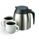 thumbnail image 4 of Melitta Coffee Maker, 10 Cup Pour- Over Brewer with Stainless Thermal Carafe, Steel Carafe, 4 of 9