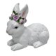 thumbnail image 5 of Figura de conejito de Pascua, decoración de Pascua, obra de arte coleccionable, adorno de escritorio con forma de animal. Mintiendo, 5 of 9